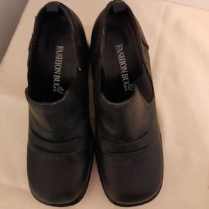 Vintage fashion bug 90s Y2k chunky heel platform slip on shoes